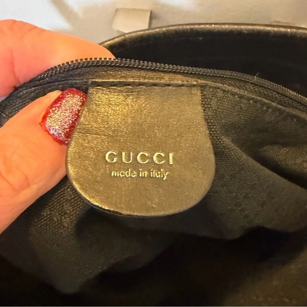 Vintage Gucci Black Nylon Tote Bag - Picture 3 of 8